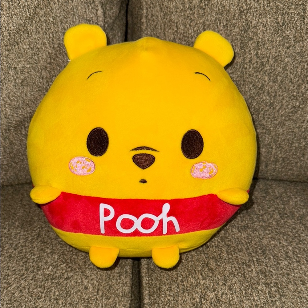 DISNEY Winnie the Pooh - Squishy Rolling Baby Plushie Imported from Japan